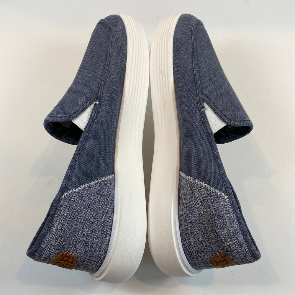 Hey Dude Sunapee M Craft Navy Slip On Casual Shoes Mens Size 14 - Picture 4 of 11